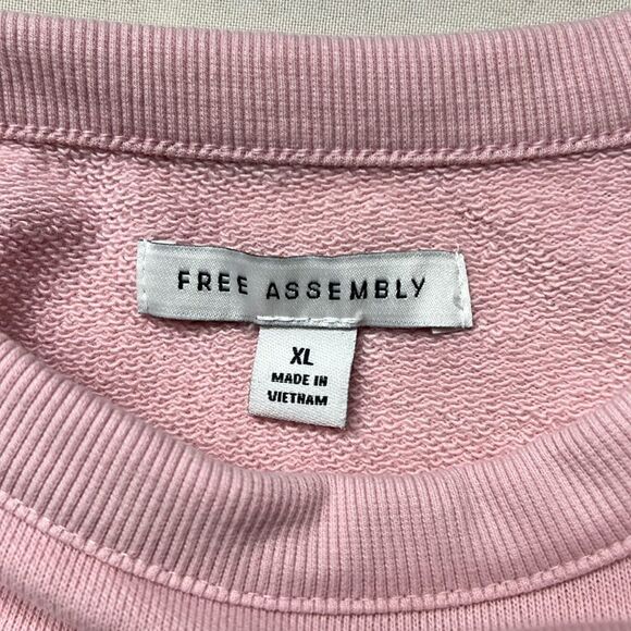 Free Assembly Smocked Square Shoulder Top Size XL - Picture 5 of 8